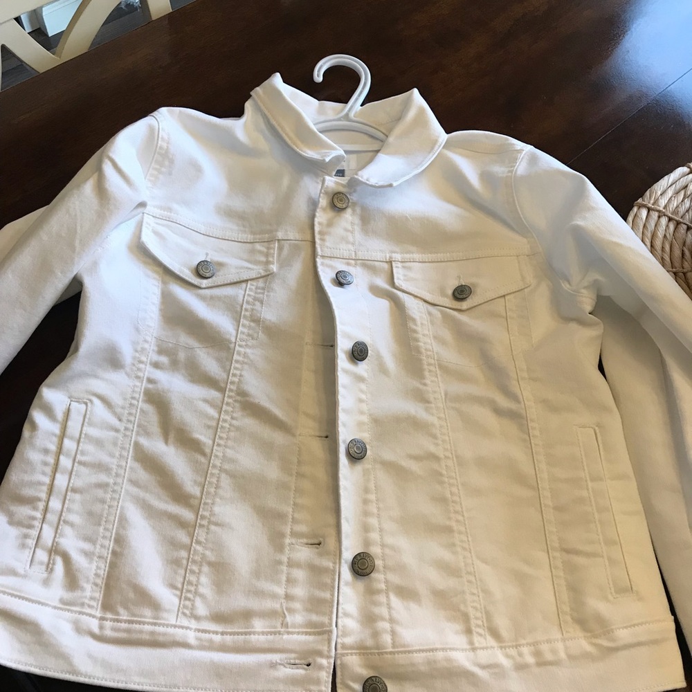 White Jean Jacket